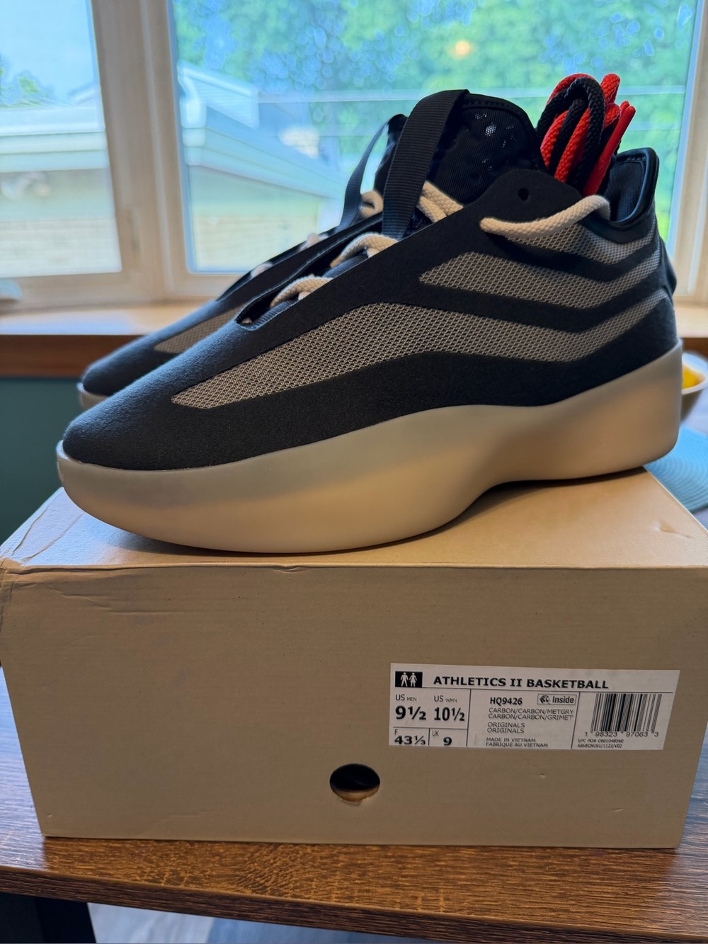Adidas Fear of God Athletics II Basketball Low Derrick Rose